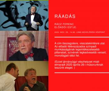 2020-2021. évad előadásai 2020-2021. évad előadásai